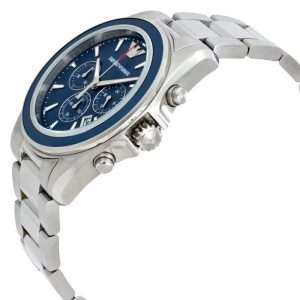 Emporio Armani Men’s Quartz Stainless Steel Blue Dial 44mm Watch AR6091