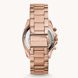 Michael Kors Women’s Quartz Stainless Steel Rose Gold Dial 39mm Watch MK5263