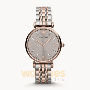 Emporio Armani Women’s Quartz Stainless Steel Grey Dial 31mm Watch AR1840