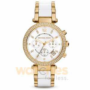 Michael Kors Women’s Quartz Stainless Steel White Dial 39mm Watch MK6119