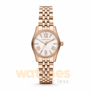 Michael Kors Women’s Quartz Stainless Steel White Dial 26mm Watch MK3230
