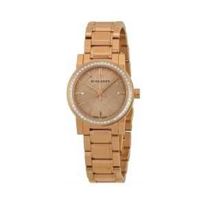 Burberry Women’s Swiss Made Stainless Steel Rose Gold Dial 26mm Watch BU9225