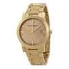 Burberry Women’s Swiss Made Stainless Steel Gold Dial 34mm Watch BU9134