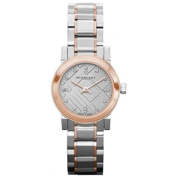 Burberry Women’s Swiss Made Stainless Steel Grey Dial 26mm Watch BU9214 UAE DUBAI AJMAN SHARJAH ABU DHABI RAS AL KHAIMA UMM UL QUWAIN ALAIN FUJAIRAH