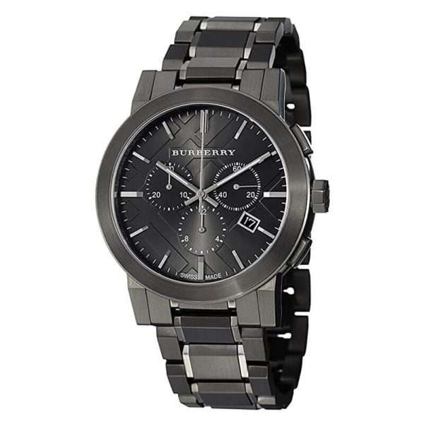 Burberry Men’s Swiss Made Stainless Steel Gray Dial 42mm Watch BU9354 UAE DUBAI AJMAN SHARJAH ABU DHABI RAS AL KHAIMA UMM UL QUWAIN ALAIN FUJAIRAH