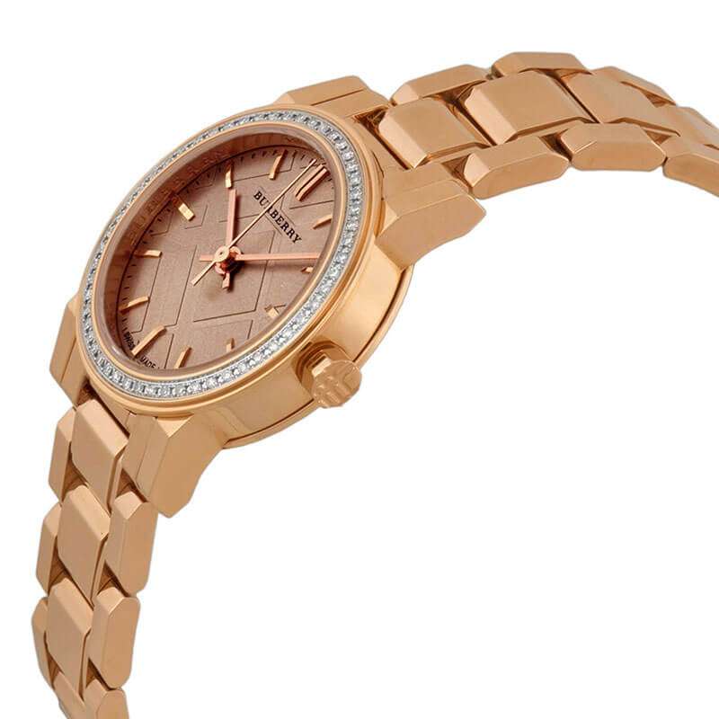 Burberry rose gold on sale ladies watch