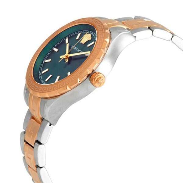 Versace Women’s Quartz Swiss Made Stainless Steel Green Dial 35mm Watch V12050015