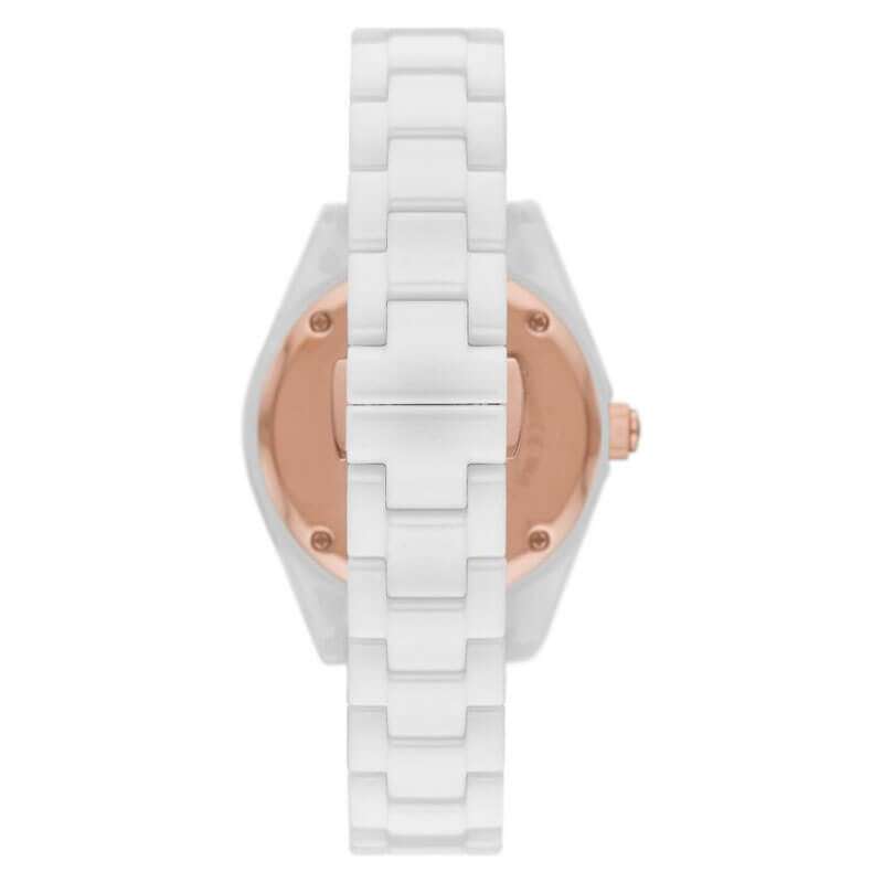 Emporio Armani Women s Quartz White Ceramic Chain White Dial 36mm