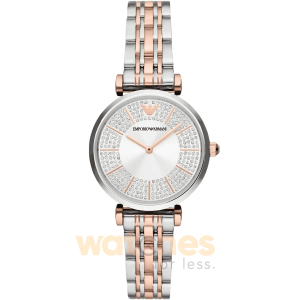 Emporio Armani Women’s Quartz Stainless Steel Silver Dial 32mm Watch AR11537 UAE DUBAI AJMAN SHARJAH ABU DHABI RAS AL KHAIMA UMM UL QUWAIN ALAIN FUJAIRAH