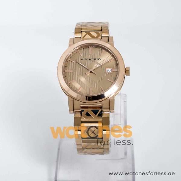 Burberry Men’s Swiss Made Stainless Steel Rose Gold Dial 38mm Watch BU9039 UAE DUBAI AJMAN SHARJAH ABU DHABI RAS AL KHAIMA UMM UL QUWAIN ALAIN FUJAIRAH