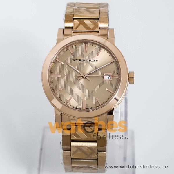 Burberry Men’s Swiss Made Stainless Steel Rose Gold Dial 38mm Watch BU9039 UAE DUBAI AJMAN SHARJAH ABU DHABI RAS AL KHAIMA UMM UL QUWAIN ALAIN FUJAIRAH