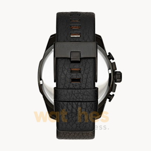 Alternative view of Diesel Men’s Quartz Black Leather Strap Black Dial 51mm Watch DZ4323