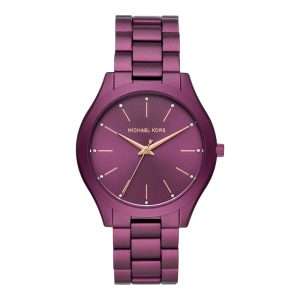 Michael Kors Women’s Quartz Stainless Steel Purple Dial 42mm Watch MK4507 UAE DUBAI AJMAN SHARJAH ABU DHABI RAS AL KHAIMA UMM UL QUWAIN ALAIN FUJAIRAH