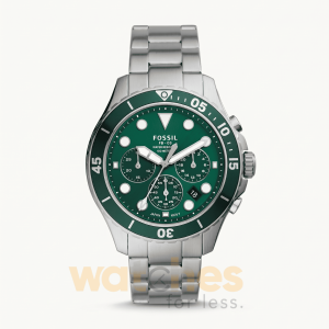 Fossil Men’s Quartz Stainless Steel Green Dial 46mm Watch FS5726 UAE DUBAI AJMAN SHARJAH ABU DHABI RAS AL KHAIMA UMM UL QUWAIN ALAIN FUJAIRAH