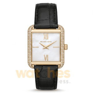 Michael Kors Women’s Quartz Black Leather Strap White Dial 24mm Watch MK2762 UAE DUBAI AJMAN SHARJAH ABU DHABI RAS AL KHAIMA UMM UL QUWAIN ALAIN FUJAIRAH