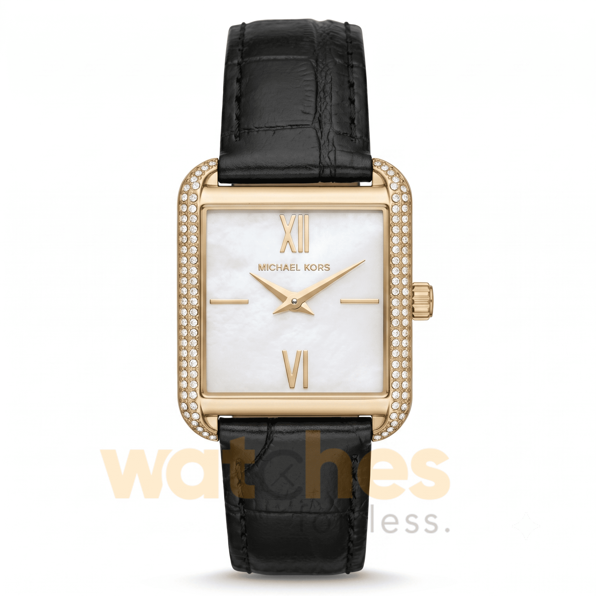 Michael Kors Women’s Quartz Black Leather Strap White Dial 24mm Watch MK2762 UAE DUBAI AJMAN SHARJAH ABU DHABI RAS AL KHAIMA UMM UL QUWAIN ALAIN FUJAIRAH
