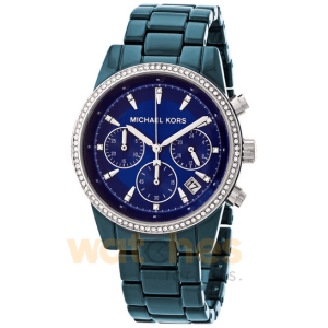 Michael Kors Women’s Quartz Blue Stainless Steel Blue Dial 37mm Watch MK6722 UAE DUBAI AJMAN SHARJAH ABU DHABI RAS AL KHAIMA UMM UL QUWAIN ALAIN FUJAIRAH