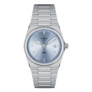 Tissot Unisex Quartz Swiss Made Silver Stainless Steel Light blue Dial 35mm Watch T137.210.11.351.00 UAE DUBAI AJMAN SHARJAH ABU DHABI RAS AL KHAIMA UMM UL QUWAIN ALAIN FUJAIRAH