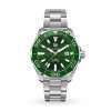 Tag Heuer Men’s Automatic Swiss Made Silver Stainless Steel Green Dial 43mm Watch WAY201S.BA0927 UAE DUBAI AJMAN SHARJAH ABU DHABI RAS AL KHAIMA UMM UL QUWAIN ALAIN FUJAIRAH