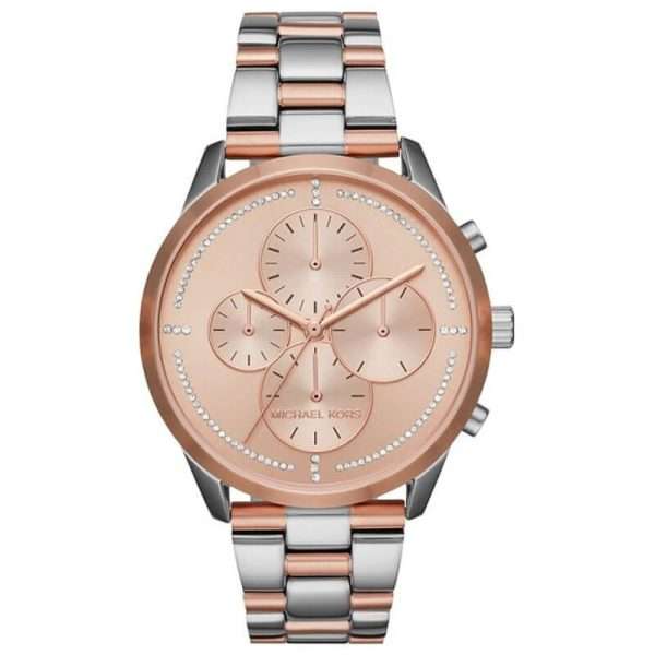 Michael Kors Women’s Quartz Two-tone Stainless Steel Rose Gold Dial 40mm Watch MK6520 UAE DUBAI AJMAN SHARJAH ABU DHABI RAS AL KHAIMA UMM UL QUWAIN ALAIN FUJAIRAH