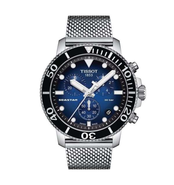 TISSOT Men’s Quartz Swiss Made Stainless Steel Blue Gradient Dial 45mm Watch T120.417.11.041.02 UAE DUBAI AJMAN SHARJAH ABU DHABI RAS AL KHAIMA UMM UL QUWAIN ALAIN FUJAIRAH