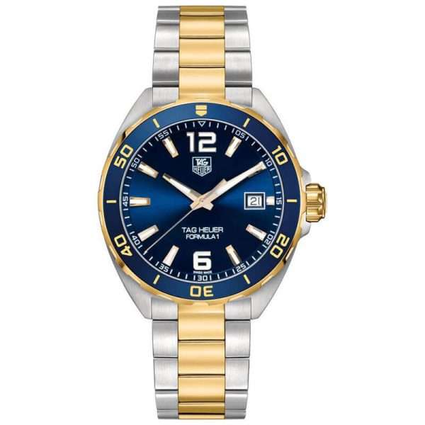 Tag Heuer Men’s Quartz Swiss Made Two-tone Stainless Steel Blue Dial 41mm Watch WAZ1120.BB0879 UAE DUBAI AJMAN SHARJAH ABU DHABI RAS AL KHAIMA UMM UL QUWAIN ALAIN FUJAIRAH