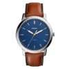 Fossil Men’s Quartz Leather Strap Blue Dial 44mm Watch FS5304 UAE DUBAI AJMAN SHARJAH ABU DHABI RAS AL KHAIMA UMM UL QUWAIN ALAIN FUJAIRAH