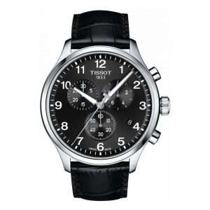 TISSOT Men’s Swiss Made Quartz Black Leather Strap Black Dial 45mm Watch T116.617.16.057.00 UAE DUBAI AJMAN SHARJAH ABU DHABI RAS AL KHAIMA UMM UL QUWAIN ALAIN FUJAIRAH