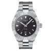 TISSOT Men’s Quartz Swiss Made Silver Stainless Steel Black Dial 42mm Watch T101.610.11.051.00 UAE DUBAI AJMAN SHARJAH ABU DHABI RAS AL KHAIMA UMM UL QUWAIN ALAIN FUJAIRAH