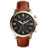 Fossil Men’s Quartz Leather Strap Black Dial 44mm Watch FS5338 UAE DUBAI AJMAN SHARJAH ABU DHABI RAS AL KHAIMA UMM UL QUWAIN ALAIN FUJAIRAH