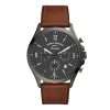 Fossil Men’s Quartz Leather Strap Gray Dial 46mm Watch FS5815 UAE DUBAI AJMAN SHARJAH ABU DHABI RAS AL KHAIMA UMM UL QUWAIN ALAIN FUJAIRAH