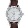 TISSOT Men’s Swiss Made Quartz Brown Leather Strap Silver Dial 42mm Watch T101.610.16.031.00 UAE DUBAI AJMAN SHARJAH ABU DHABI RAS AL KHAIMA UMM UL QUWAIN ALAIN FUJAIRAH