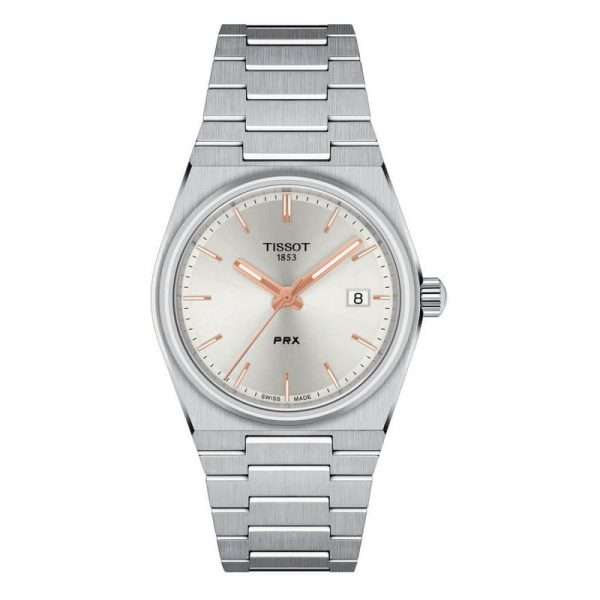 TISSOT Women’s Quartz Swiss Made Silver Stainless Steel Silver Dial 34mm Watch T137.210.11.031.00 UAE DUBAI AJMAN SHARJAH ABU DHABI RAS AL KHAIMA UMM UL QUWAIN ALAIN FUJAIRAH