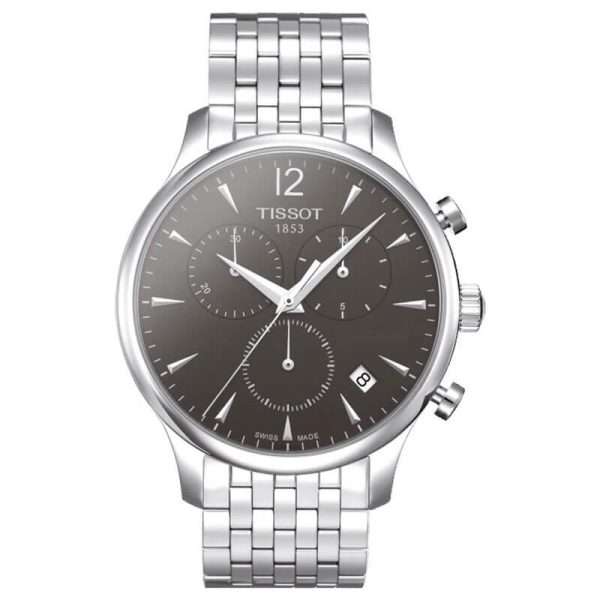 TISSOT Men’s Quartz Swiss Made Silver Stainless Steel Anthracite Dial 42mm Watch T063.617.11.067.00 UAE DUBAI AJMAN SHARJAH ABU DHABI RAS AL KHAIMA UMM UL QUWAIN ALAIN FUJAIRAH