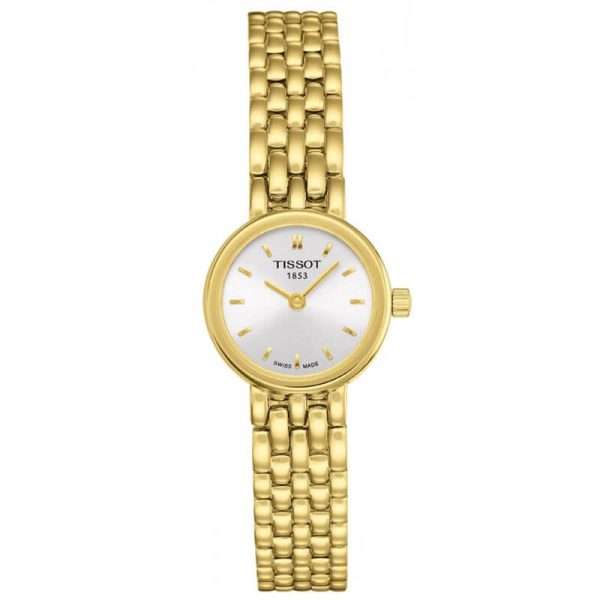 Tissot Women’s Quartz Swiss Made Gold Stainless Steel Silver Dial 20mm Watch T058.009.33.031.00 UAE DUBAI AJMAN SHARJAH ABU DHABI RAS AL KHAIMA UMM UL QUWAIN ALAIN FUJAIRAH