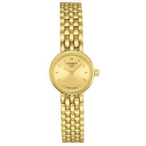 Tissot Women’s Quartz Swiss Made Gold Stainless Steel Gold Dial 20mm Watch T058.009.33.021.00 UAE DUBAI AJMAN SHARJAH ABU DHABI RAS AL KHAIMA UMM UL QUWAIN ALAIN FUJAIRAH
