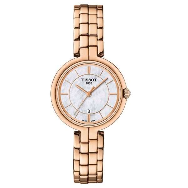 Tissot Women’s Quartz Swiss Made Rose Gold Stainless Steel Mother Of Pearl Dial 30mm Watch T094.210.33.111.01 UAE DUBAI AJMAN SHARJAH ABU DHABI RAS AL KHAIMA UMM UL QUWAIN ALAIN FUJAIRAH