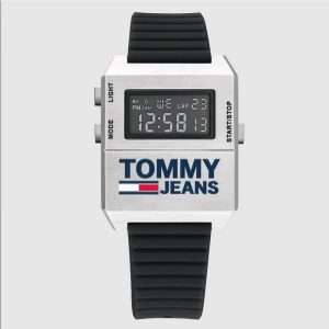 Tommy Hilfiger Men’s Digital Silicone Strap Black Dial 32mm Watch 1791672 UAE DUBAI AJMAN SHARJAH ABU DHABI RAS AL KHAIMA UMM UL QUWAIN ALAIN FUJAIRAH