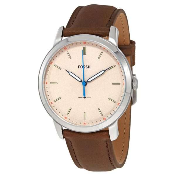 Fossil Men’s Quartz Leather Strap Off White Dial 44mm Watch FS5306 UAE DUBAI AJMAN SHARJAH ABU DHABI RAS AL KHAIMA UMM UL QUWAIN ALAIN FUJAIRAH