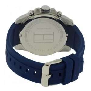 Tommy Hilfiger Men’s Quartz Silicone Strap Blue Dial 46mm Watch 1791350 UAE DUBAI AJMAN SHARJAH ABU DHABI RAS AL KHAIMA UMM UL QUWAIN ALAIN FUJAIRAH