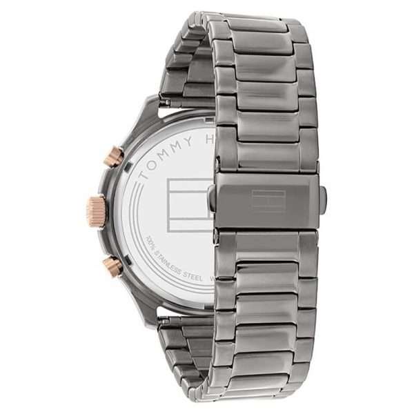 Tommy Hilfiger Men’s Quartz Stainless Steel Grey Dial 45mm Watch 1791871 UAE DUBAI AJMAN SHARJAH ABU DHABI RAS AL KHAIMA UMM UL QUWAIN ALAIN FUJAIRAH