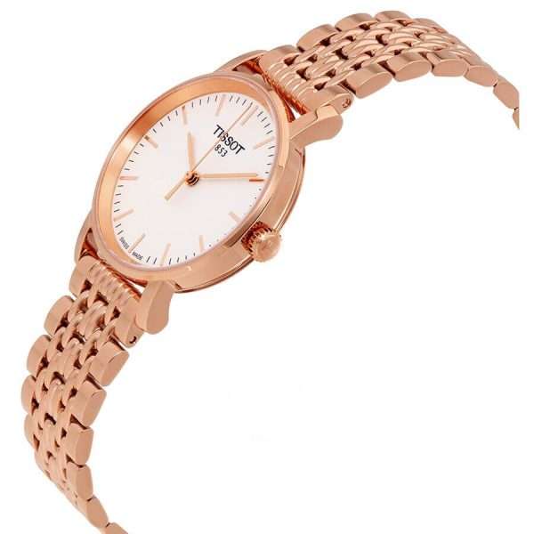 Tissot Women’s Quartz Swiss Made Rose Gold Stainless Steel White Dial 30mm Watch T109.210.33.031.00 UAE DUBAI AJMAN SHARJAH ABU DHABI RAS AL KHAIMA UMM UL QUWAIN ALAIN FUJAIRAH