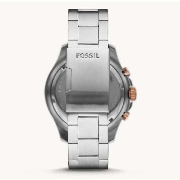 Fossil Men’s Quartz Stainless Steel Black Dial 46mm Watch FS5768 UAE DUBAI AJMAN SHARJAH ABU DHABI RAS AL KHAIMA UMM UL QUWAIN ALAIN FUJAIRAH