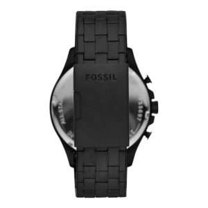 Fossil Men’s Quartz Stainless Steel Black Dial 46mm Watch FS5697 UAE DUBAI AJMAN SHARJAH ABU DHABI RAS AL KHAIMA UMM UL QUWAIN ALAIN FUJAIRAH