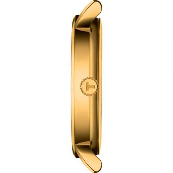 Tissot Women’s Quartz Swiss Made Gold Stainless Steel Champagne Dial 34mm Watch T143.210.33.021.00 UAE DUBAI AJMAN SHARJAH ABU DHABI RAS AL KHAIMA UMM UL QUWAIN ALAIN FUJAIRAH