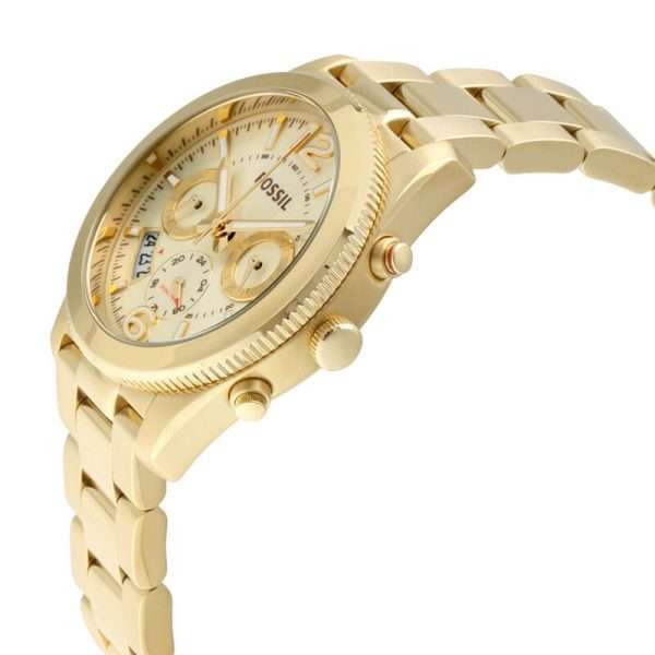 Fossil Women’s Quartz Gold Stainless Steel Gold Dial 40mm Watch ES3884 UAE DUBAI AJMAN SHARJAH ABU DHABI RAS AL KHAIMA UMM UL QUWAIN ALAIN FUJAIRAH