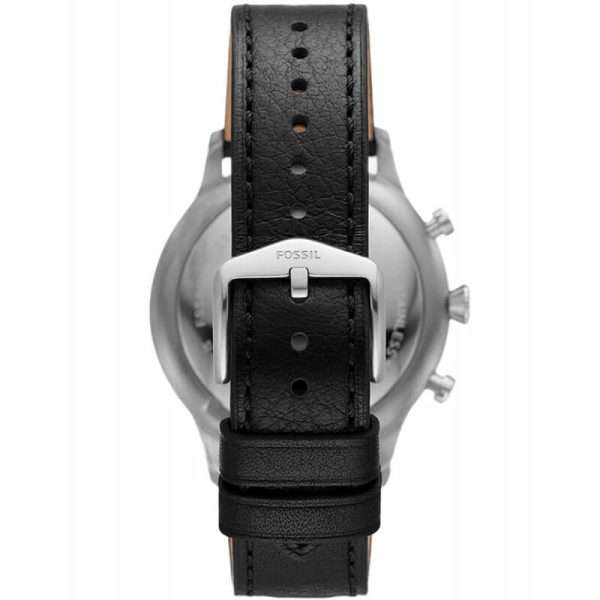 Fossil Men’s Quartz Black Leather Strap Black Dial 44mm Watch FS5806 UAE DUBAI AJMAN SHARJAH ABU DHABI RAS AL KHAIMA UMM UL QUWAIN ALAIN FUJAIRAH