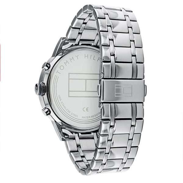 Tommy Hilfiger Men’s Quartz Stainless Steel Grey Dial 44mm Watch 1791632 UAE DUBAI AJMAN SHARJAH ABU DHABI RAS AL KHAIMA UMM UL QUWAIN ALAIN FUJAIRAH