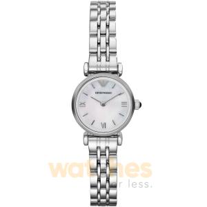 Emporio Armani Women’s Stainless Steel Mother Of Pearl Dial 22mm Watch AR1763 UAE DUBAI AJMAN SHARJAH ABU DHABI RAS AL KHAIMA UMM UL QUWAIN ALAIN FUJAIRAH