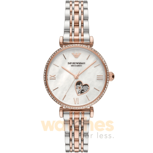 Emporio Armani Women’s Automatic Stainless Steel Mother of pearl Dial 34mm Watch AR60049 UAE DUBAI AJMAN SHARJAH ABU DHABI RAS AL KHAIMA UMM UL QUWAIN ALAIN FUJAIRAH